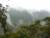 vue sur les montagnes pres des 3 sisters avec le brouillard
